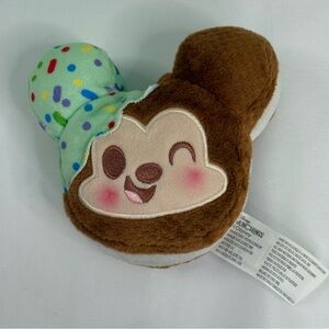 Disney Munchlings Mint Chocolate Chip Mickey Ice cream Sandwich Plush Toy